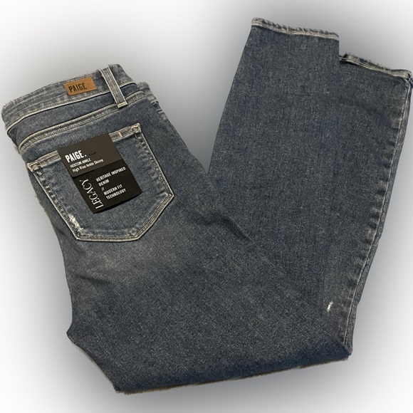 NWT Paige Hoxton High Rise Ankle Skinny - Picture 2 of 10
